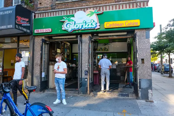 Gloria's Caribbean Cuisine at 764 Nostrand Avenue